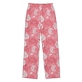 thumbnail image 1 of Pink Roses Eamless Pattern Pajama Pants Soft Lightweight Lounge Pants Bottoms Sleep Pants Warm Comfy, 1 of 9
