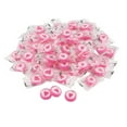 thumbnail image 1 of Pink Round Hard Candy W/ Heart - Edibles - 1 Piece, 1 of 1