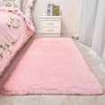 thumbnail image 1 of Pink Rug, Bedside Preppy Dorm Area Rug, College Essentials Non Slip Small Carpets for Bedroom, Anti Slip Fluffy Living Room Rugs Home Decor Aesthetic, Nursery (Pink), 1 of 10