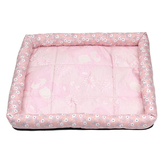 Pink S Small Pink Auto Chilling Gel Pet Cooling Mat For Dogs And Cats 15.7X11.8In Portable
