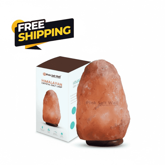 Pink Salt Wall Hand Carved Himalayan Salt Lamp with Auto Color Changing Led, Usb Powered, 3.3 Lb