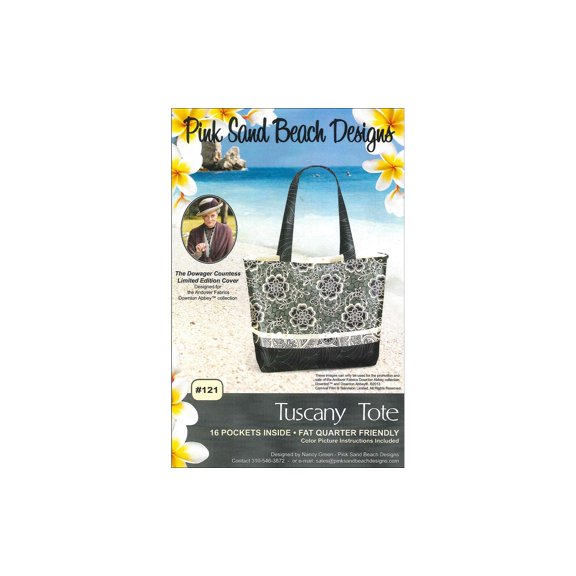 Pink Sand Beach Tuscany Tote Pattern