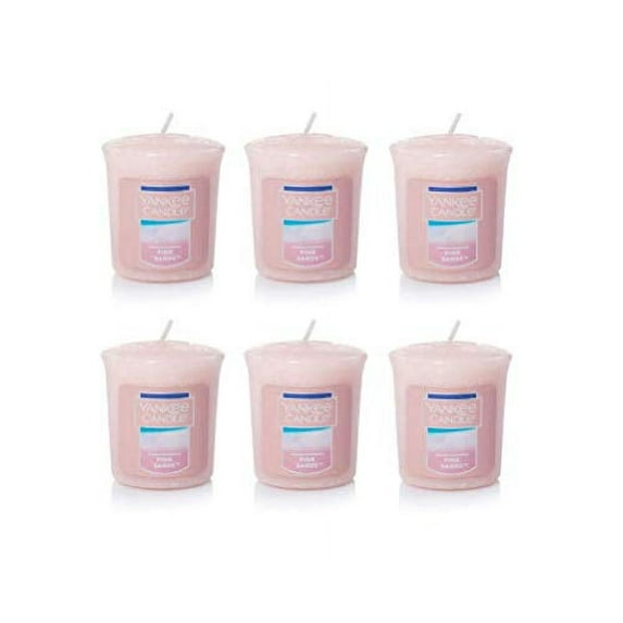 Yankee Candle Lot of 6 Pink Sands Votives