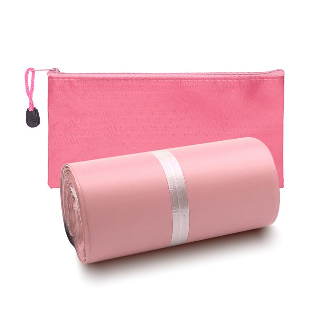 Pink Sanitary Napkin Disposal Bag, Self Sealing Privacy Protection