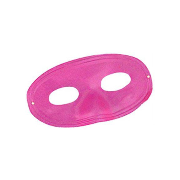 Pink Satin Domino Mask