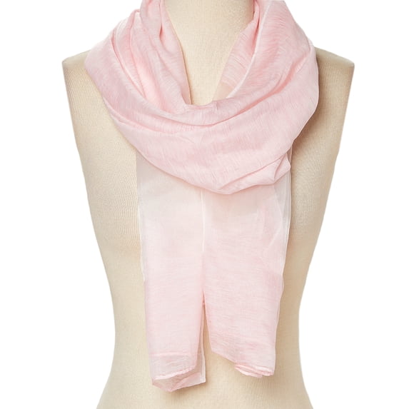 Pink Scarfs for Women Fashion Winter Lightweight Scarves Evening Prom Scarf Solid Casual Long Neck Wrap Gift Accessories Online