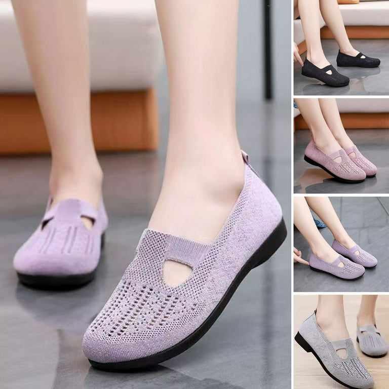 Casual Daily Hollow Out Breathable Round Comfortable Shoes Casual Daily Hollow Out Breathable Round Comfortable Shoes