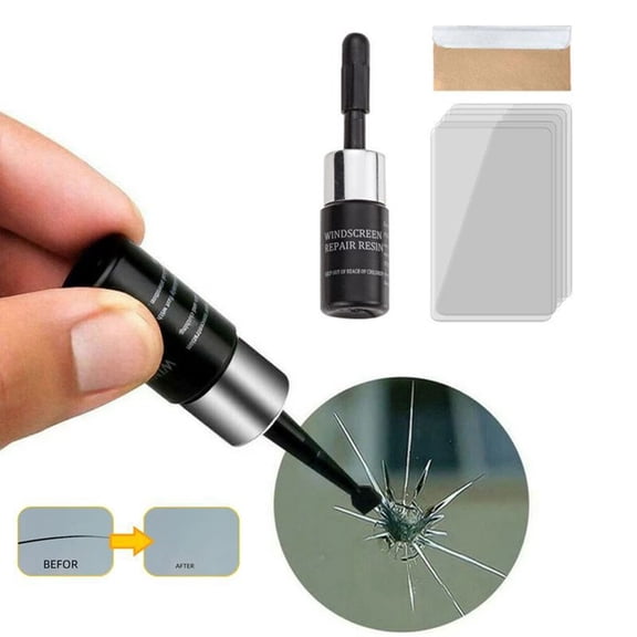 Pink Season 1 Set Crack Repair Fluid Efficient Anti-scratch DIY Car Windshield Cracked Repair Tool Car Care