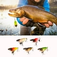 thumbnail image 1 of Pink Season 6.5g/5cm Lure Bait Treble Hook Noise Temptation Luminous Cicada Dazzling Glow-in-the-dark Fake Lure Fishing Supplies, 1 of 7