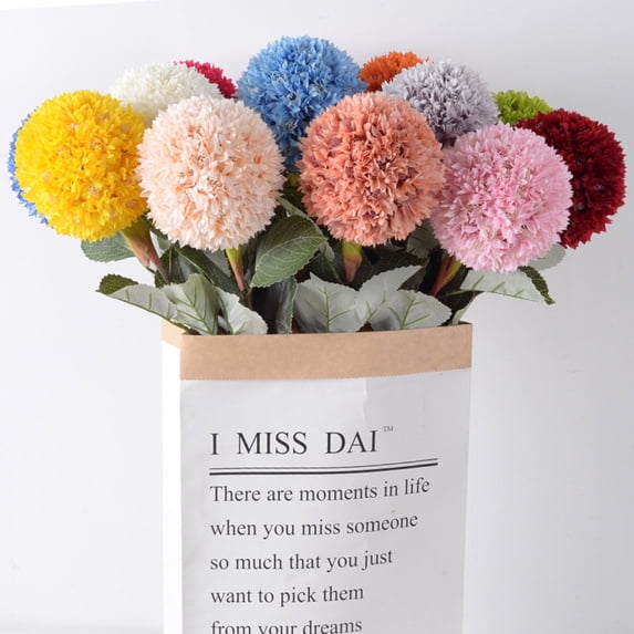 Pink Season Imitation Flower Non-fading Not Withered Realistic No-watering Lifelike Colorful Wedding Guide Fake Roman Hydrangea Party Decor