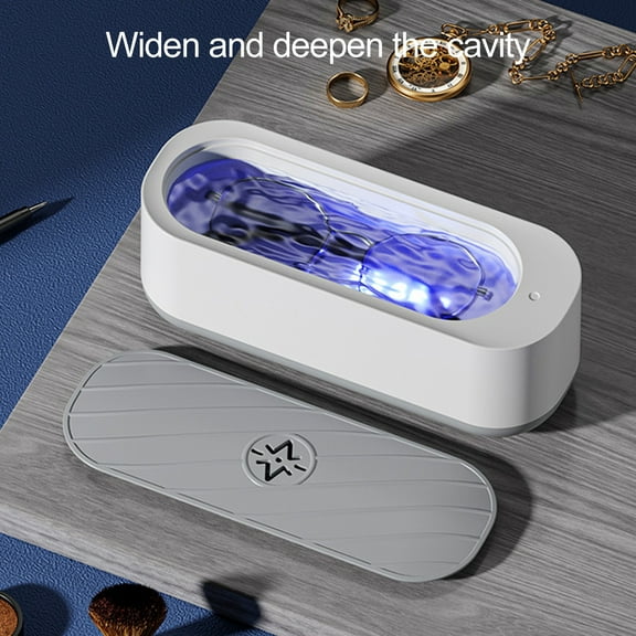 Pink Season Ultrasonic Cleaner High Frequency Deeply Decontamination Multifunction Jewelry Watch Vibration Cleaning Machine Daily Use