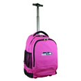 thumbnail image 1 of Pink Seattle Seahawks 19'' Premium Wheeled Backpack, 1 of 7