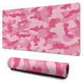 thumbnail image 1 of Pink Series Camouflage&nbsp;pad Mousewaterproof,rubber+multispandexno Slip the Camouflage Seriesgaming Mouse PadDesk Pad for Office Home Game 31.5x15.7inches, 1 of 7