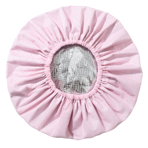 Pink Series Deep Conditioning Hot Oil Hair Treatment Caps - Waterproof, Double Layer, Reusable Shower & Steam Caps