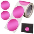thumbnail image 1 of Pink Serrated Edge Certificate Seals Stickers 250Pc Award Labels, By Meiiso, Large Inventory!, 1 of 7