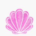 thumbnail image 1 of Pink Shell Sticker, 1 of 4