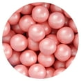 thumbnail image 1 of Pink Shimmer Gumballs 1 Inch Gumballs, 2 Pound Bulk Pink Candy (Approx. 110 Pieces), Pink Candy, Gumballs 1 Inch Pink Shimmer, The Hampton Popcorn & Candy Company, 1 of 5