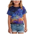 thumbnail image 1 of Pink Shirts for Girls 3D Graphic T-Shirt for Boys Girls, Crewneck Casual Breathable Short Sleeve Tops Tee Shirt Tshirt for Teen Kids, 1 of 4