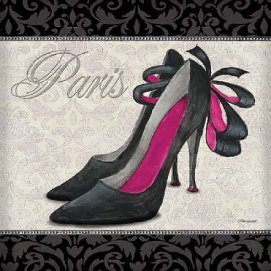 Pink Shoes Square II Canvas Art - Todd Williams (24 x 24)