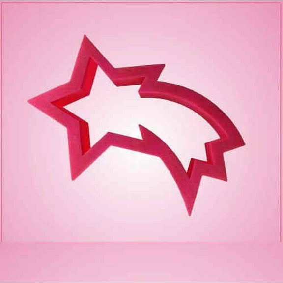 Pink Shooting Star Cookie Cutter