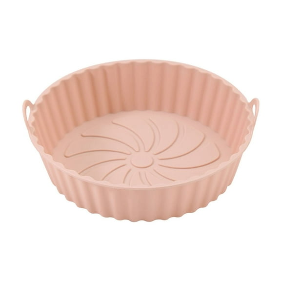 Pink Silicone Baking Sheet With High Temperature Resistance, Non-Stick Surface, Flexible Design For Air Fryers, Ovens, Microwaves And Kitchen Baking