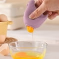 thumbnail image 1 of Pink Silicone Chicken Shaped Egg Separator, Cute Design Kitchen Gadget, High Efficiency Egg Separator, Safe And Flexible For Home Baking And Cooking Needs, 1 of 4