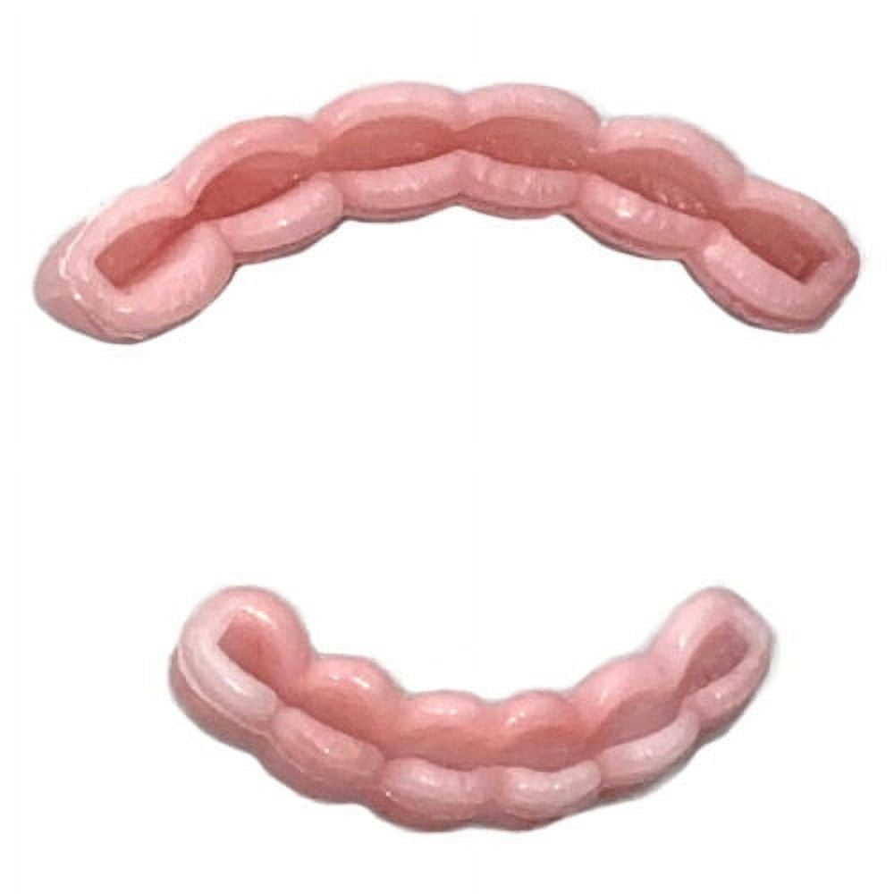 Pink Silicone Grillz Molding Bars Set For Top & Bottom Teeth Grills Wax