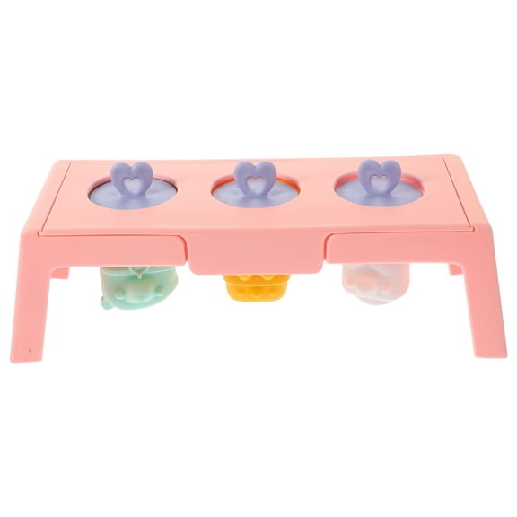 MEIBUTYUP Silicone Candy Mold Cartoon Shapes Non-Stick Jelly Mold for Kids and Household Use, 1 Piece