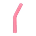 thumbnail image 1 of Pink Silicone Straw Tips for Metal Straws, 6-Piece Reusable Food Grade Rubber Straw Covers, Protective Elbow Straw Replacement Tips Fit 8mm Outer Diameter Stainless Steel Straws, 1 of 6