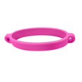 thumbnail image 1 of Pink Silicone Water Bottle Handle Strap Ring Fits 8-40 oz, Portable Tumbler Carrier Sling Cup Holder Compatible with Stanley Cup Accessories Non Slip Bottle Handle, 1 of 4