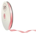 thumbnail image 1 of Pink Single Faced Satin Ribbon, 3/8" x 100 Yards by Gwen Studios, 1 of 5