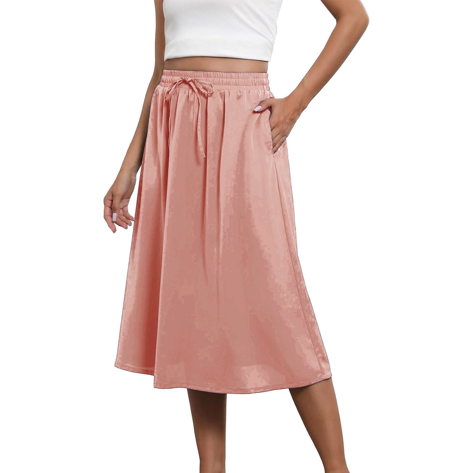 Cotton and linen skirt midi skirt A-line skirt autumn skirt J084-5 Cotton and linen skirt midi skirt A-line skirt autumn skirt J084-5