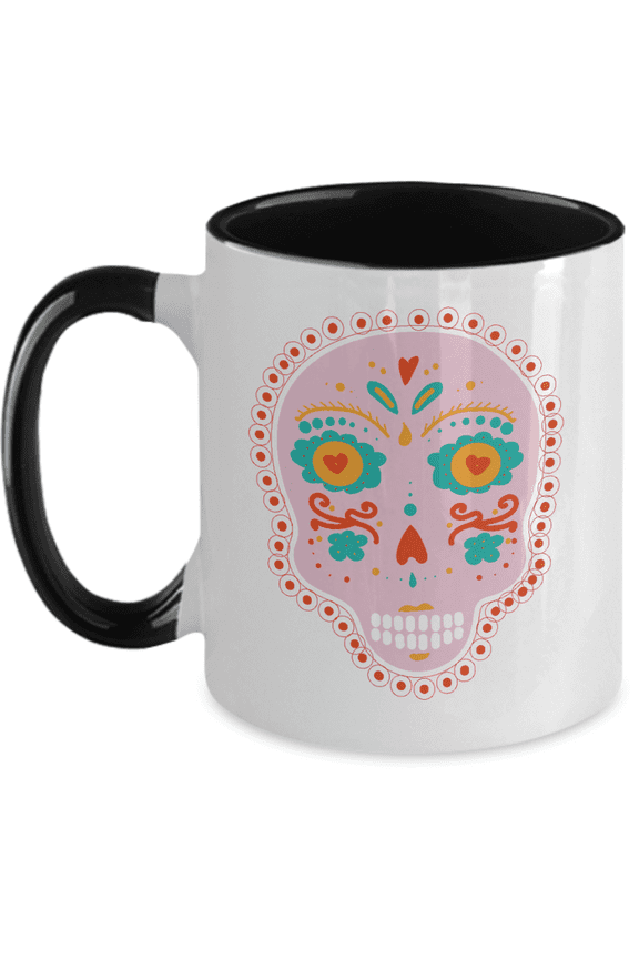 Pink Skull Mug