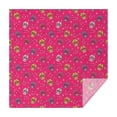 thumbnail image 1 of Pink Skull Snowflake Pattern Square Tablecloth,Waterproof Square Table Cover,Wipeable Spillproof Washable Table Cover for Home Kitchen Party Decor 60"x60"(152x152cm), 1 of 6