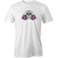 thumbnail image 1 of Pink Skull T-Shirt | Cool Skull White Tee Gift, 1 of 5