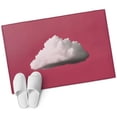 thumbnail image 1 of Pink Sky Bathroom Rug Washable 2x3 Entryway Rug Non Slip Abstract Sky White Minimalist Front Door Mat Low Pile Indoor Doormat Throw Floor Carpet for Kitchen Bedroom Entrance, 1 of 9