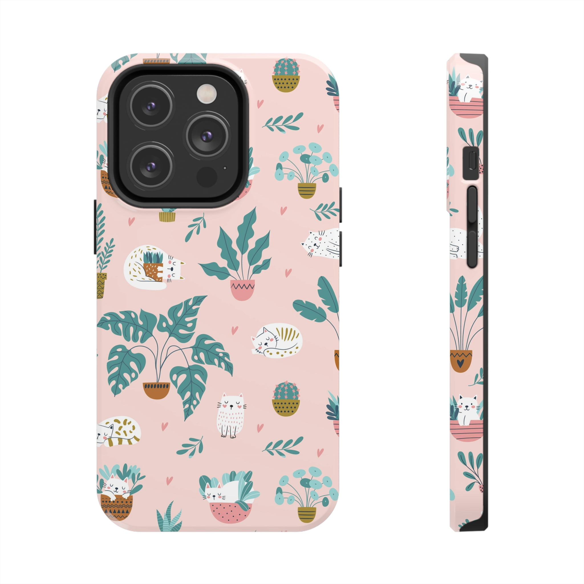 Pink Sleepy Cat | Tough Phone Cases, Android, iPhone and Pixel Phones ...