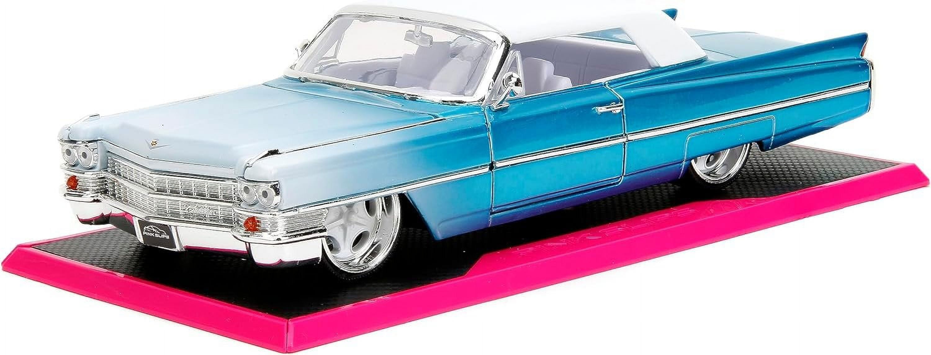 Pink Slips 1:24 1963 Cadillac Die-Cast Car, Toys for Kids and