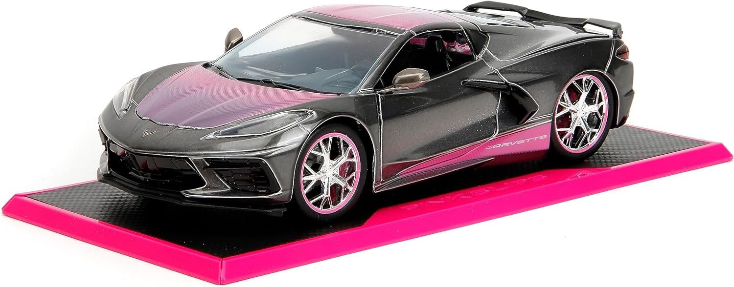Pink Slips 1:24 2020 Chevy Corvette Stingray Die-Cast Car