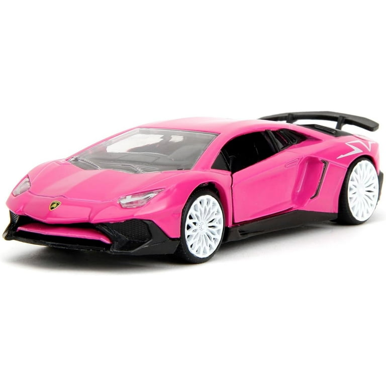 Pink Slips 1:32 Lamborghini Aventador Die-Cast Car, Toys for