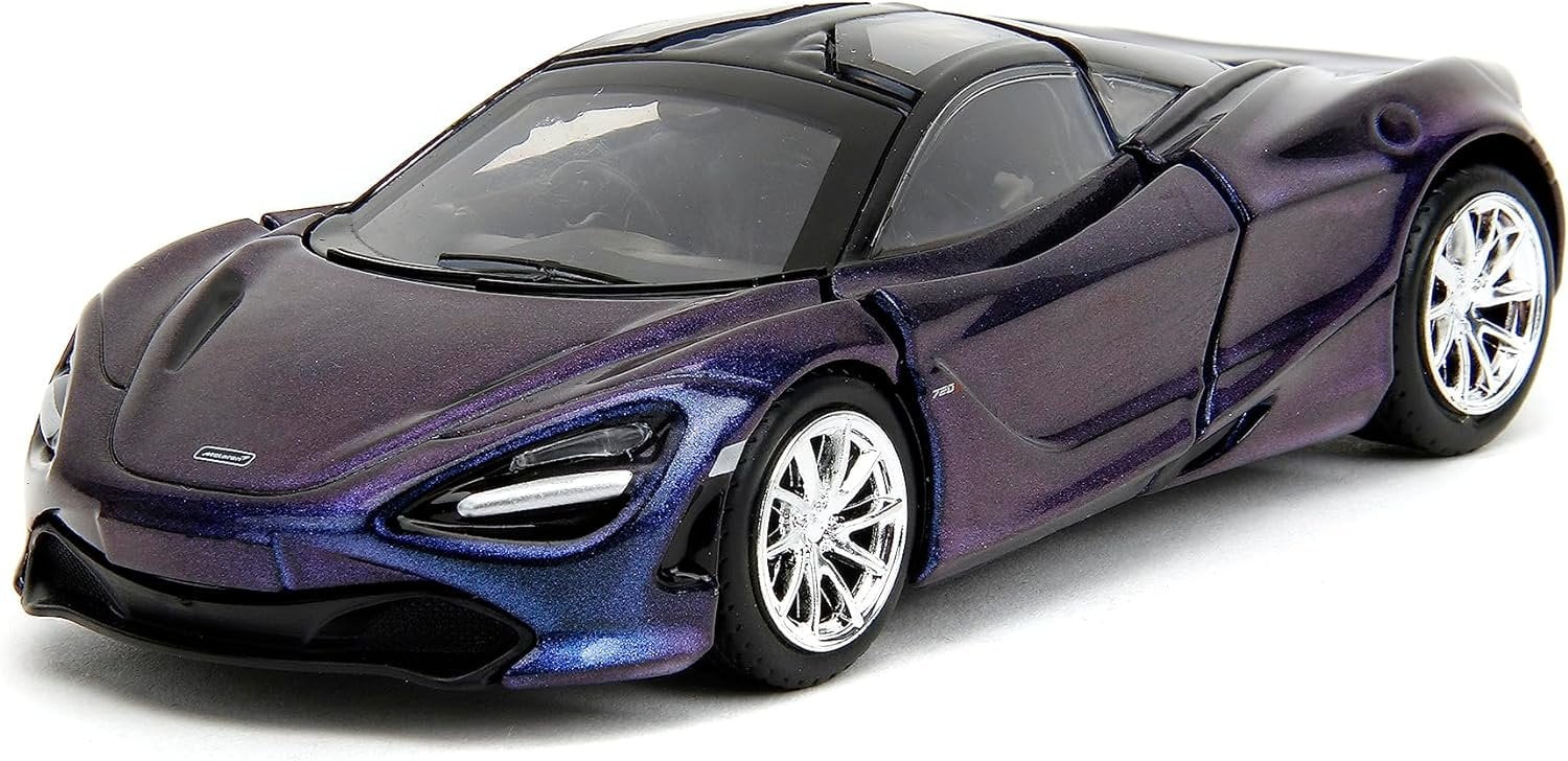 Pink Slips 1:32 W1 McLaren 720S Die-Cast Car, Toys for Kids and Adults Iridescent Purple