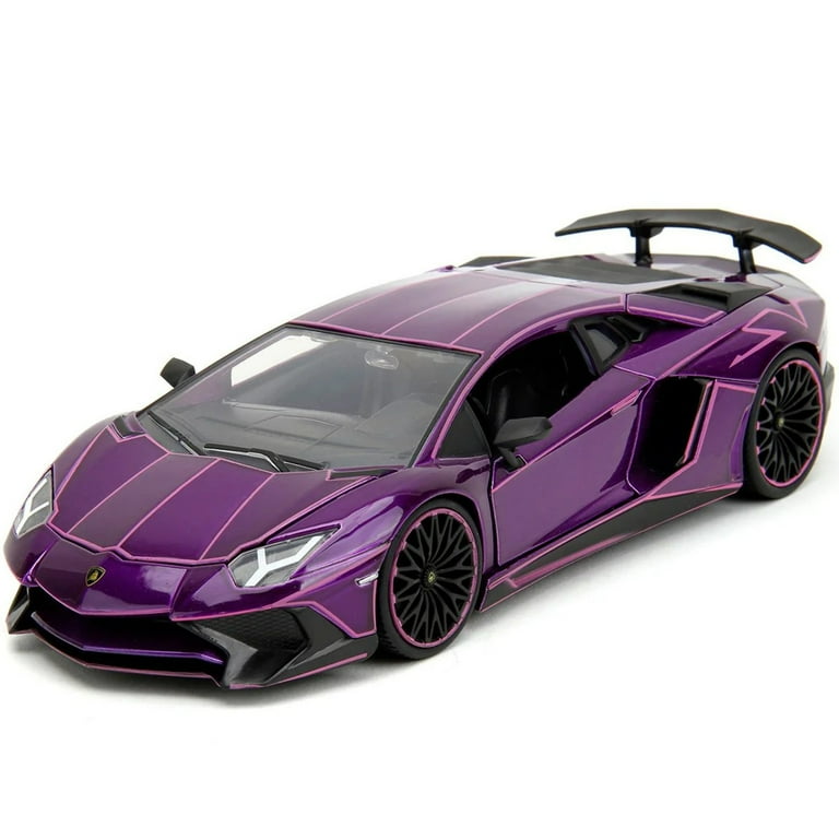Pink Slips Lambo Aventador SV 1:24 Die-Cast Metal Vehicle