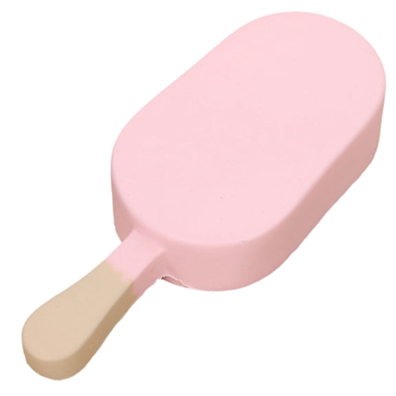 Pink Slow Rising Popsicle Squishy Decor, Super Moist Soft Food Squeeze Decompression Fidget Decor for Stress Relief, Slow Rising Decor for Students Teens