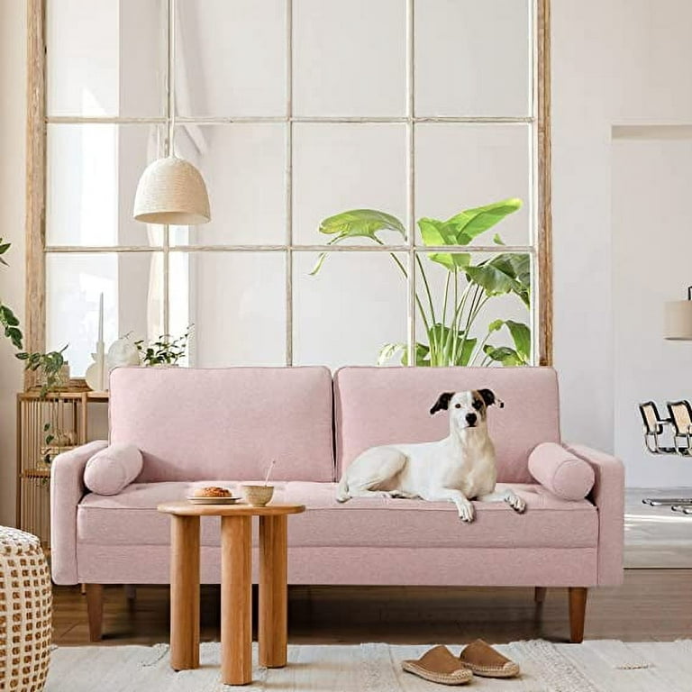 https://i5.walmartimages.com/seo/Pink-Small-Couches-68-inch-Fabric-Loveseat-Sofa-2-Seater-Couch-Space-Button-Tufted-Seat-Cushion-Square-Armrest-Throw-Pillows-Modern-Sofa-Bedroon-Livi_b95aee99-2e56-4ae5-8a83-b2f5f6f4b43c.af956235c33c6dbae1223ff836cd3679.jpeg?odnHeight=768&odnWidth=768&odnBg=FFFFFF