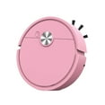 thumbnail image 1 of Pink Smart Robotic Vacuum Mop Cleaner 3-In-1 Automatic Sweeping Mopping And Suction With Washable Pad Usb Rechargeable For Hard Floors Includes 1 Mop Pad 9.45 X 9.45 X 3.94 Inches, 1 of 9