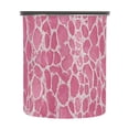 thumbnail image 1 of Pink Snake Print Airtight Coffee Bean Canister 30oz Food Storage Containers with Lids For Gournd, Tea, Sugar, Flour, Rice, Cereal, Candy Cookie Jar, 1 of 8