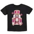 thumbnail image 1 of Pink Snowflake Nutcracker Patchwork Print - Youth Short Sleeve Graphic T-Shirt and Toddler Short Sleeve Graphic T-Shirt, 1 of 13