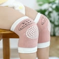 thumbnail image 1 of Pink Socks Baby Crawling Anti-Slip Knee Compression Sleeve Unisex Kneecap Coverage, 1 of 2