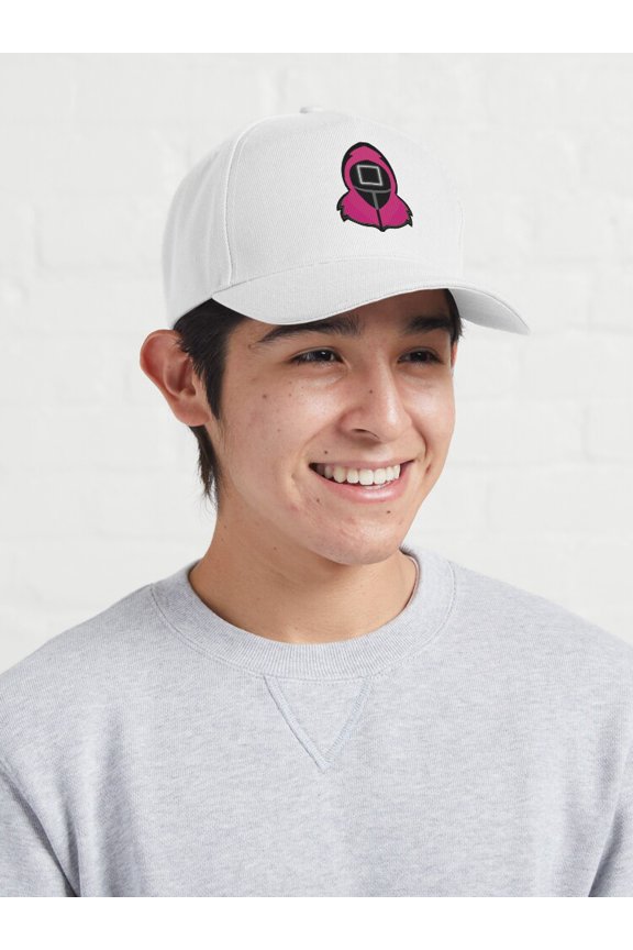 Pink Soldier Baseball Hat, Military Character Graphic Design, Classic Cap