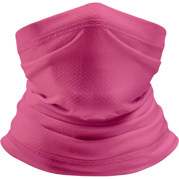 Pink Solid Tube Headbands - Dozen Packed